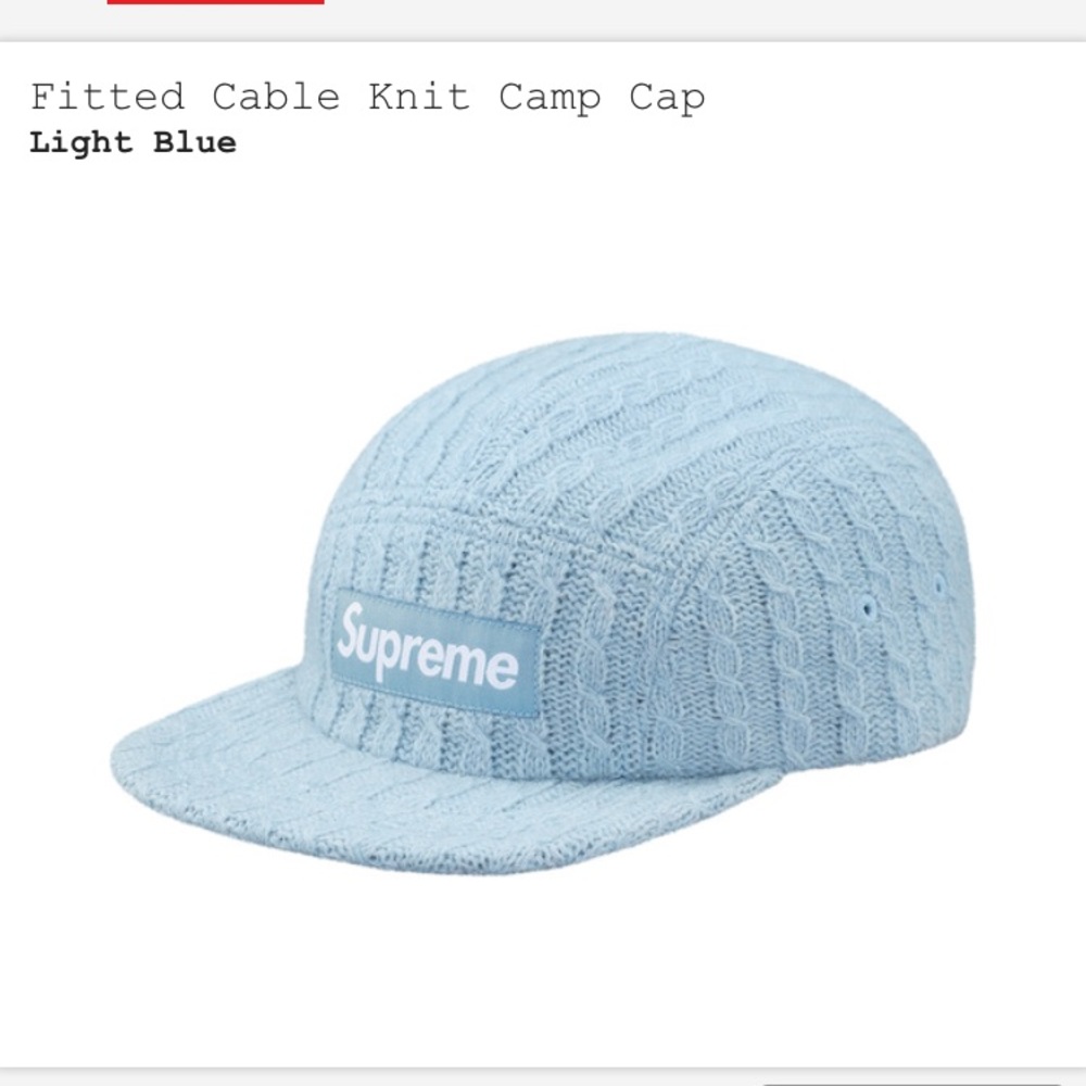 Authentic supreme hat